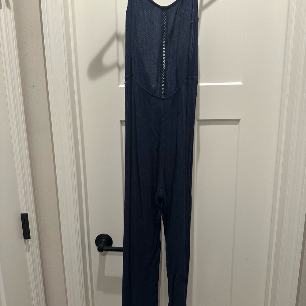 Roxy Navy Blue Jumpsuit - Picture 7 of 9